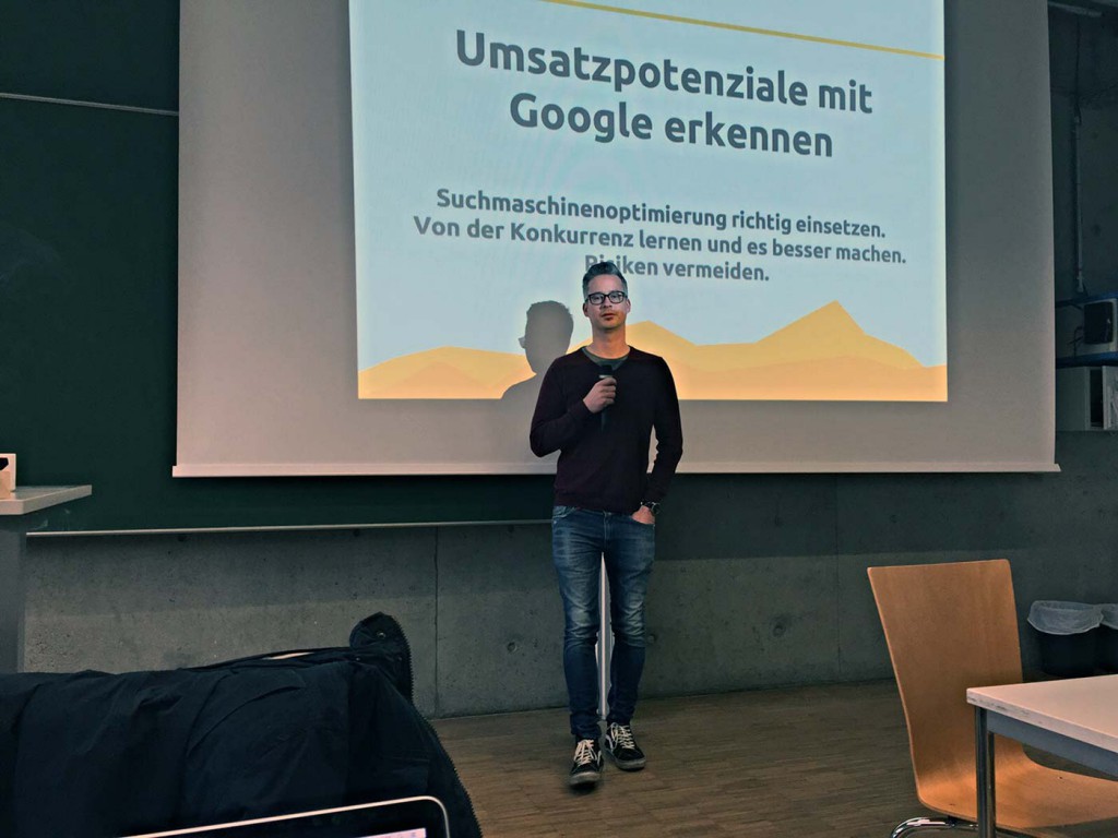 Vortrag Suchmaschinenoptimierung Marketingathleten RheinAhrCampus