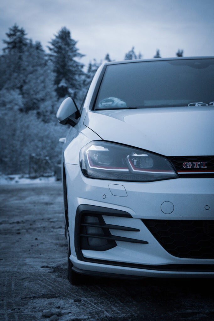 Fotoshooting - Golf GTI Outdoor Stil Front | Marketingathleten