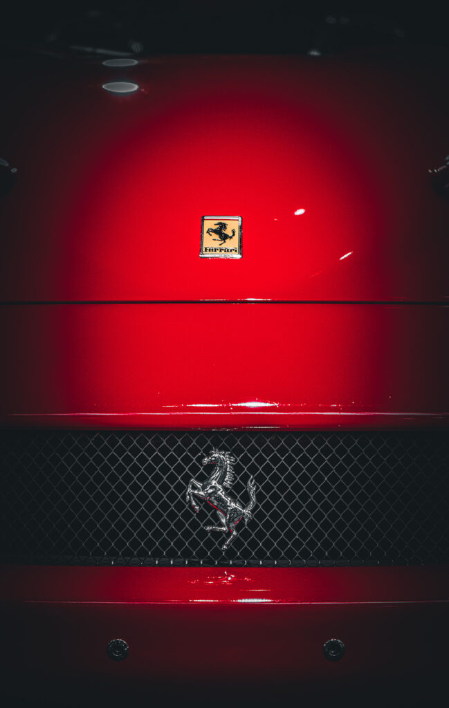 Fotoshooting - Motorhaube Ferrari Front | Marketingathleten